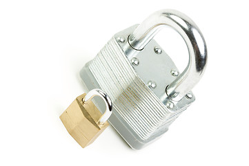 Image showing Pair of Padlocks