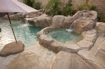 Image showing Tropical Custom Pool