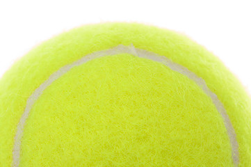 Image showing Tennis Ball Macro