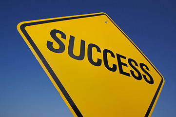 Image showing Success Road Sign