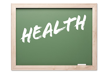 Image showing Chalkboard Series - Health