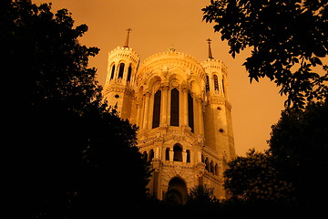 Image showing fourvière cathédral