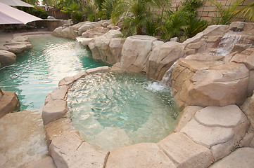 Image showing Tropical Custom Pool