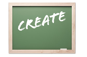 Image showing Chalkboard Series - Create