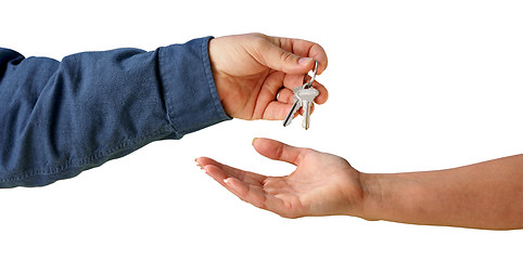 Image showing Handing Overe the Keys