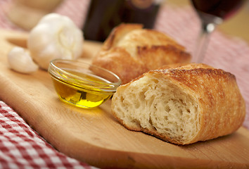 Image showing Sourdough Bread on Cutting Board