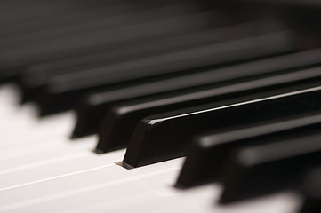 Image showing Abstract Digital Piano