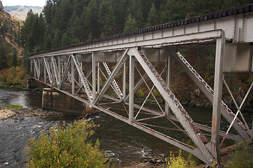 Image showing Iron Train Bridge