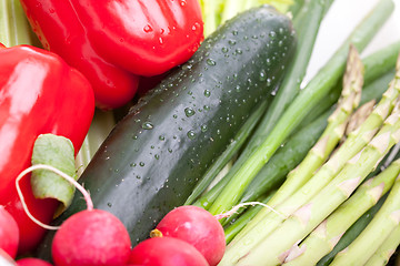 Image showing Arrangement of Vegetables