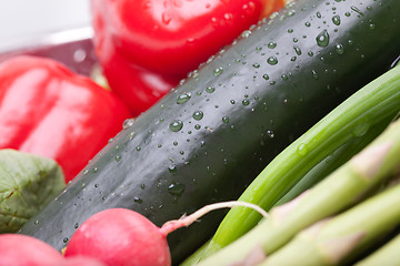 Image showing Arrangement of Vegetables