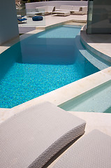 Image showing Custom Luxury Pool and Chairs