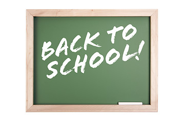 Image showing Back to School Chalkboard