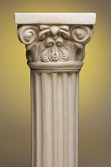 Image showing Ancient Column Pillar Replica