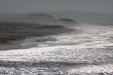 Image showing Dramatic California Shoreline