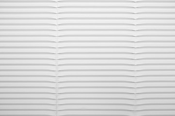 Image showing White Corrugated Cardboard