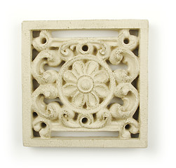 Image showing Ornate Wood Carving Ornament 