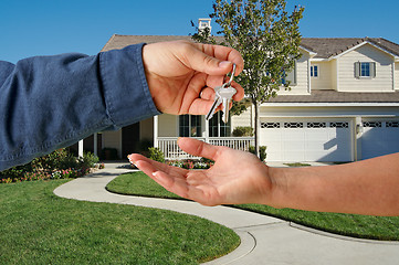 Image showing Handing Over the Keys