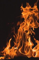 Image showing Dramatic Flames