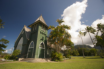 Image showing Church of Christ at Hanalei