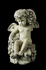 Image showing Cherub on Black Background