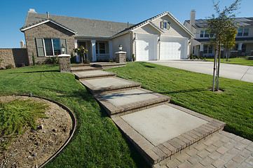 Image showing Newly Constructed Modern Home