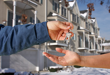 Image showing Handing Over the Keys