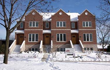 Image showing Modern Apartment Facade