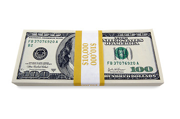 Image showing Hundred Dollar Bills