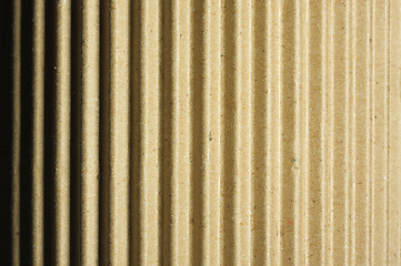 Image showing Rounded Corrugated Cardboard