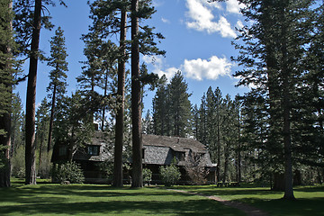 Image showing Vintage Mountain Cottage