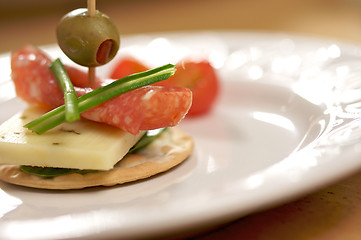 Image showing Cracker Appetizers