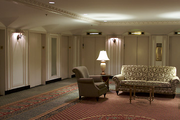 Image showing Classic Elevator Lobby