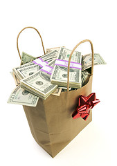 Image showing Bag of Money