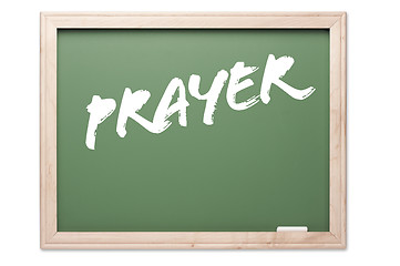 Image showing Chalkboard Series - Prayer