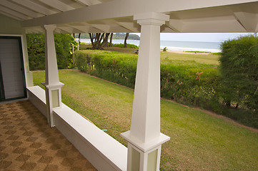 Image showing Oceanfront Lanai
