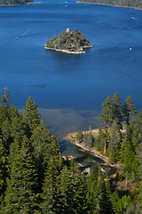 Image showing Emerald Bay in Lake Tahoe, California