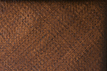 Image showing Rattan Weave Background