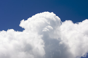 Image showing White Cumulus Clouds