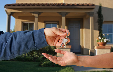 Image showing Handing Over the Keys