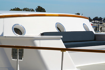 Image showing Abstract Boat Detail