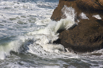 Image showing Pacific Ocean Waves