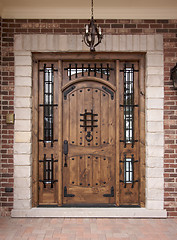 Image showing Newly Constructed Doorway