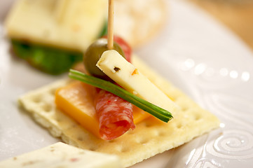 Image showing Cracker Appetizers