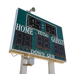 Image showing HIgh School Score Board