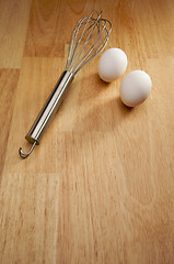 Image showing Mixer and Eggs