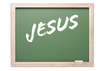 Image showing Chalkboard Series - Jesus