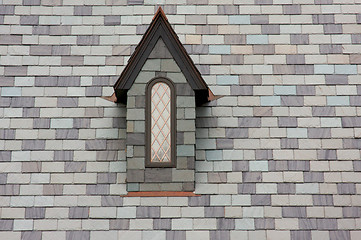 Image showing Abstract of New Tiled Roof