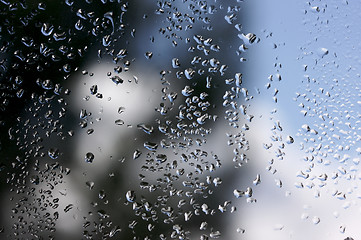 Image showing Rain Drops on Window