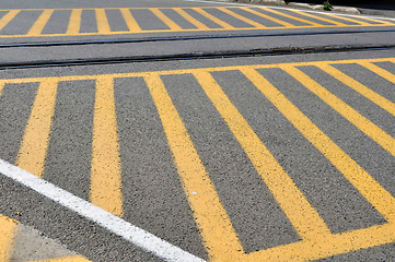 Image showing Yellow strips