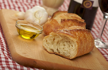 Image showing Sourdough Bread on Cutting Board